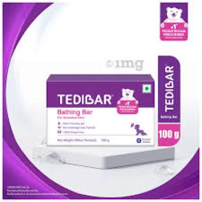Tedibar Bathing Bar | 100% Soap Free for Sensitive Skin (100gm Each)
